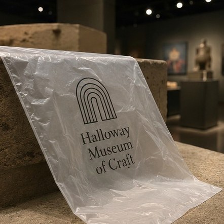Customized umbrella bags for museums, galleries and venues