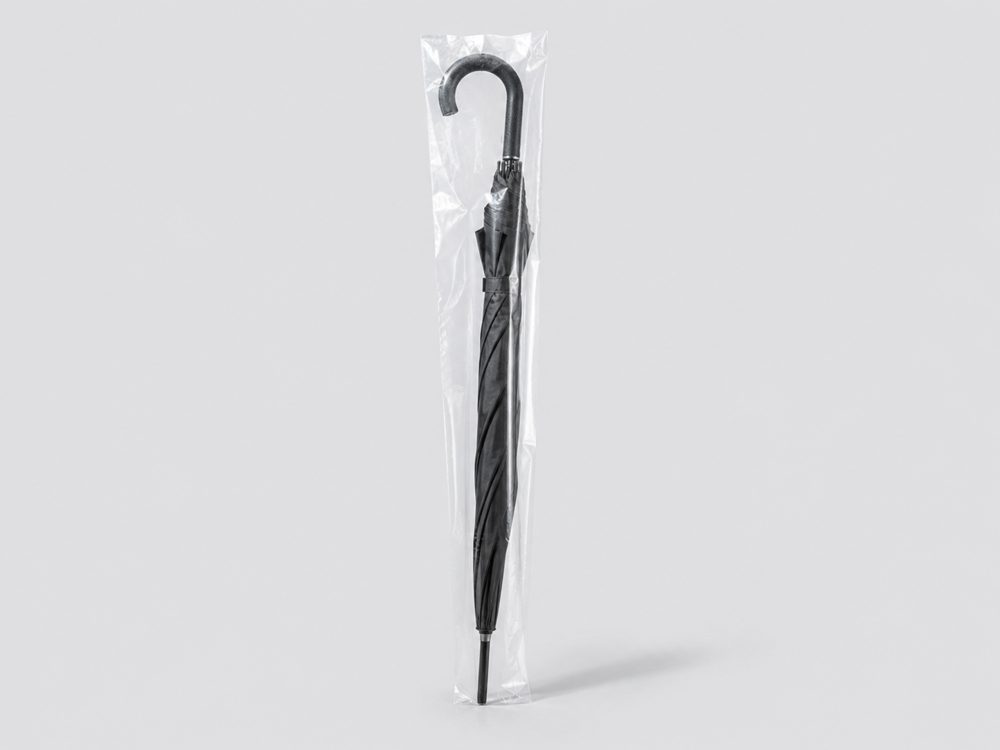 Custom printed long wet umbrella bag with a company logo